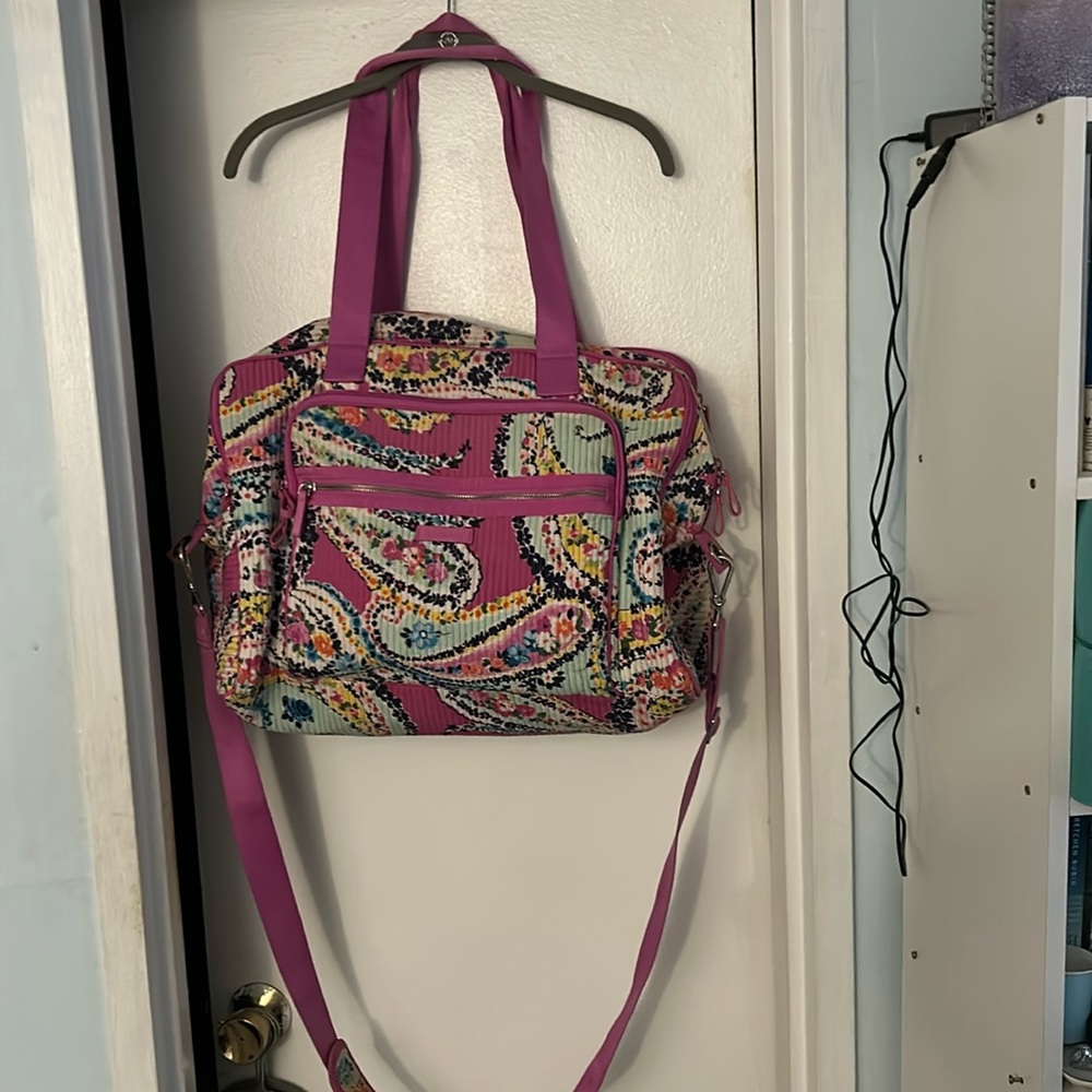 Vera Bradley Large Weekender Tote Travel Bag
